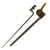 Original U.S. Springfield Trapdoor M1873 Rifle Socket Bayonet with U.S. Scabbard Original Items