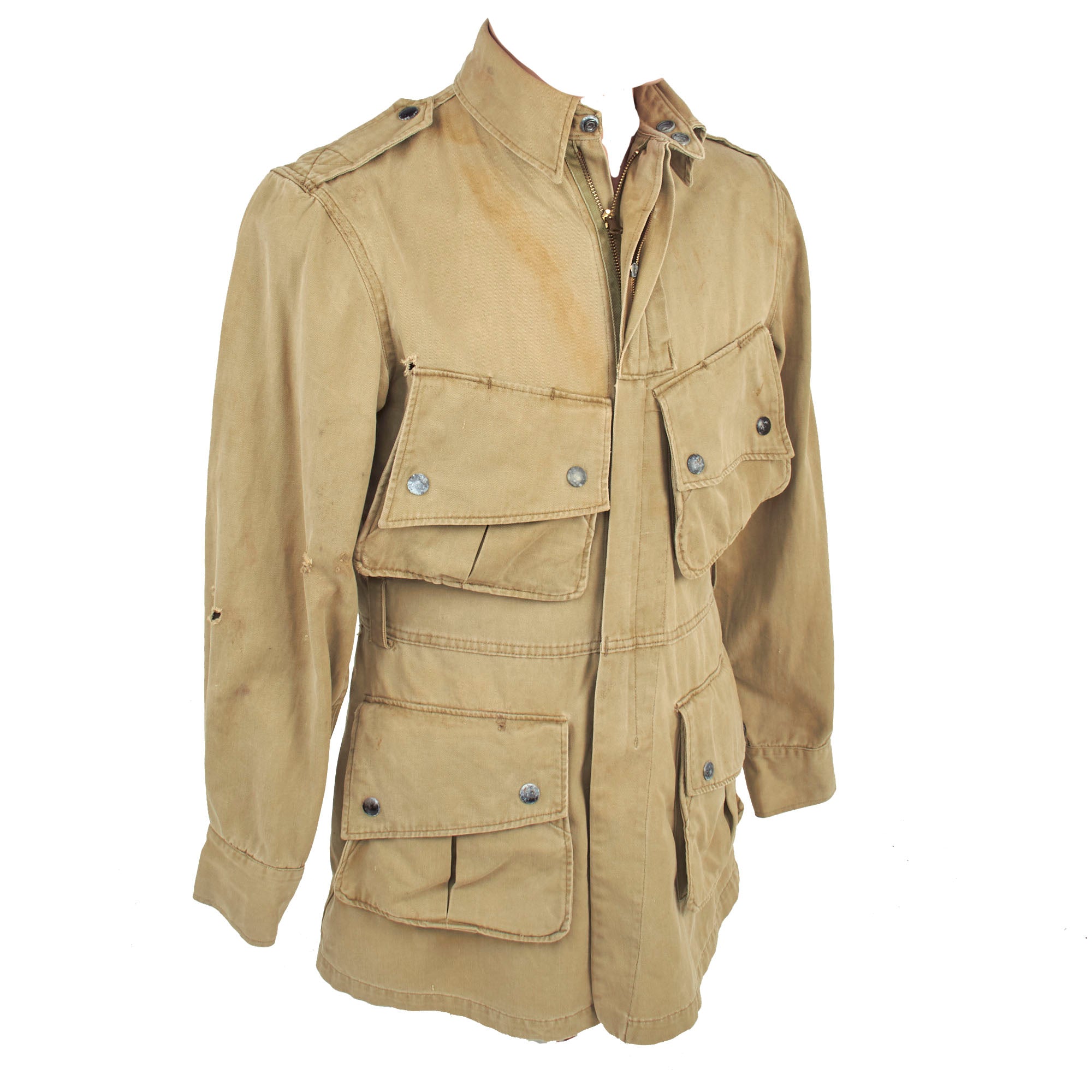 Original U.S. WWII Service Worn M1942 Paratrooper M42 Jump Jacket and ...