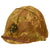 Original U.S. WWII 1944 M1 Schlueter Swivel Bale Helmet with Westinghouse Liner and Early War USMC 1st Issue Cover - Complete Original Items