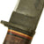 Original U.S. WWII USN Mark 1 RH Pal-35 Fighting Knife with USN MK1 Scabbard Original Items