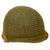 Original U.S. WWII 1945 M1 McCord Rear Seam Swivel Bale Helmet with M44 Net and Westinghouse Liner Original Items