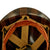 Original U.S. WWII 1945 M1 McCord Rear Seam Swivel Bale Helmet with M44 Net and Westinghouse Liner Original Items