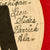 Original German WWII USGI Bring Back Small Flag Signed by Members of Company "C", 7th Engineer Battalion - 11" x 9 3/4" Original Items