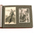 Original German WWII Heer Army Eastern Front Personal Photo Album with Picture of Comrade Artyom Monument in Bakhmut, Ukraine - 98 Photos