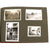 Original German WWII Heer Army Eastern Front Personal Photo Album with Picture of Comrade Artyom Monument in Bakhmut, Ukraine - 98 Photos