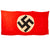 Original German WWII Signed & Dated Operation Dragoon USGI Bring Back Panzer Tank & Vehicle ID Flag - 37" x 74" Original Items