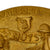 Original WWII U.S. 101st Airborne Battle of the Bulge Brass NUTS Plaque - Bastogne 1944 Original Items