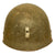 Original WWII U.S. Lieutenant Rank Painted M1 Helmet Liner by Firestone Original Items