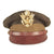 Original U.S. WWII US Army Officer’s Winter Service Crusher Cap by Luxenberg Of New York Original Items