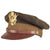 Original U.S. WWII US Army Officer’s Winter Service Crusher Cap by Luxenberg Of New York Original Items