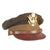 Original U.S. WWII US Army Officer’s Winter Service Crusher Cap by Luxenberg Of New York Original Items