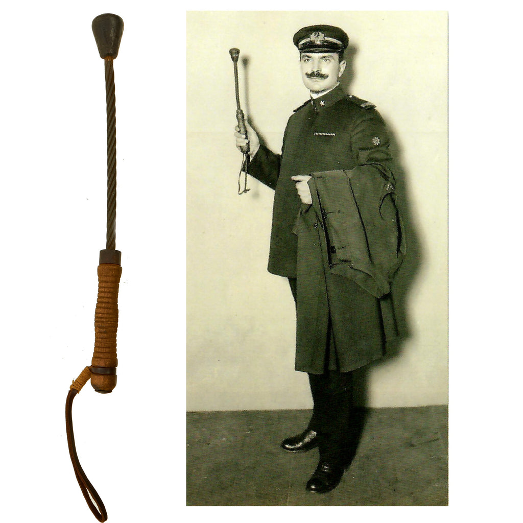 Original Austro-Hungarian WWI Flexible Steel Wire Trench Raiding Club -  Personal Collection David Machnicki Author of At Arm's Length Series Original Items