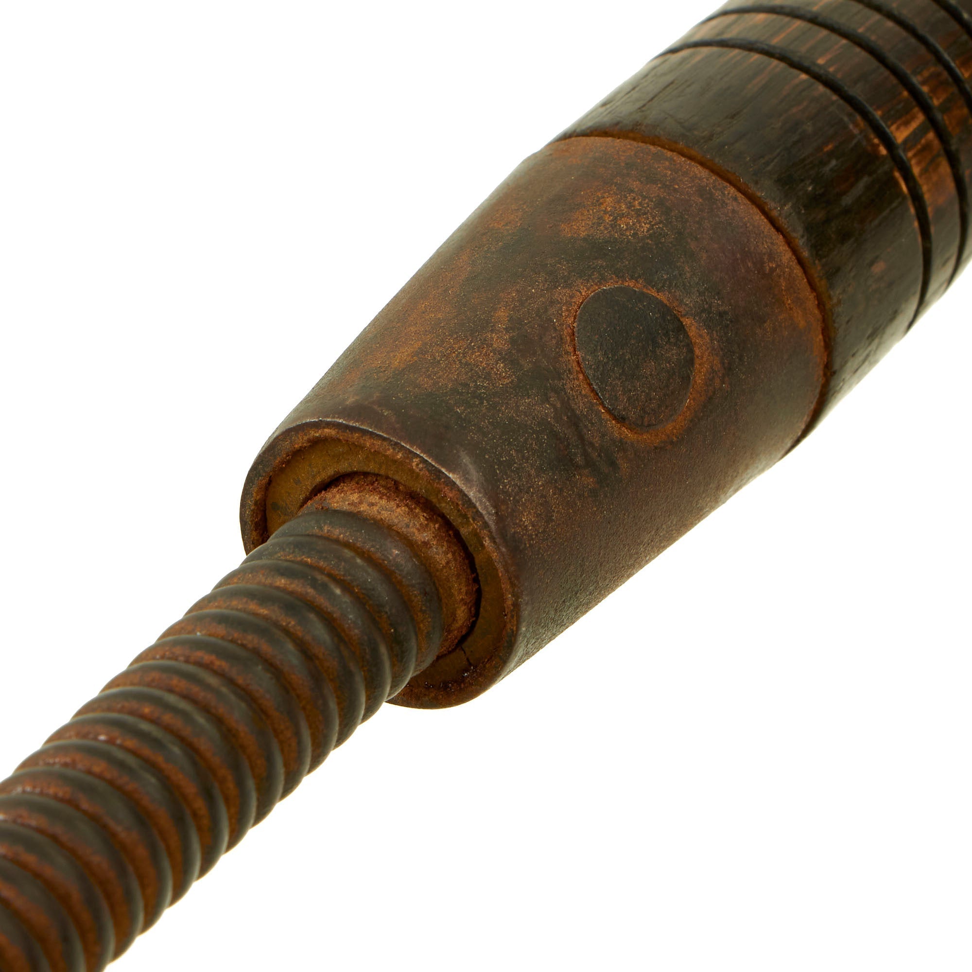 Original German WWI Spring Handle Trench Raiding Mace - Featured in Bo ...
