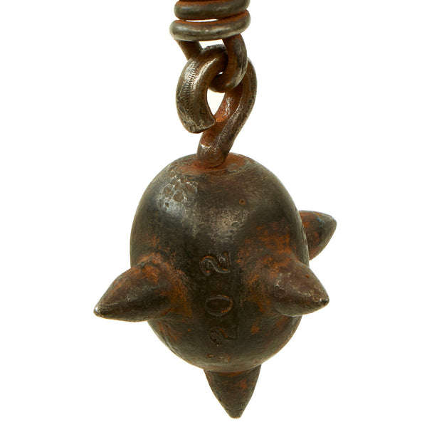 Original German WWI Spring Handle Trench Raiding Mace - Featured in Bo ...