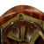 Original U.S. Korean War M1 Helmet Liner With Original 3rd Division Painted Insignia - Liner by CAPAC Original Items