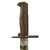 Original U.S. WWI M1905 Springfield Rifle 16" Bayonet by R.I.A. with M1910 Scabbard - dated 1909 Original Items