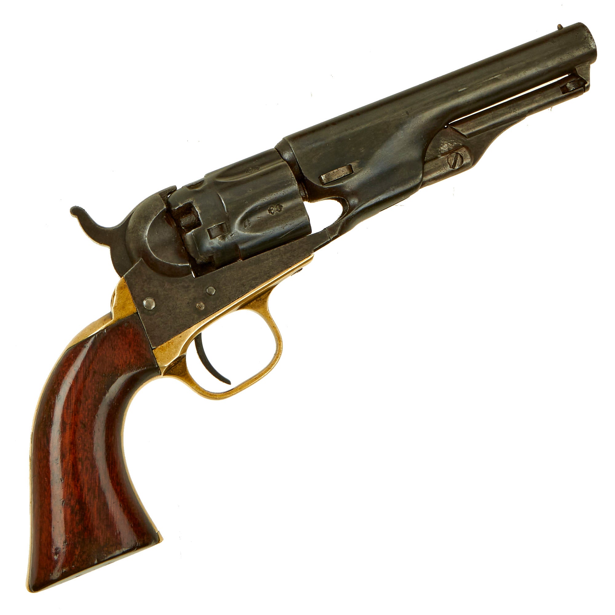 1866 Revolver Original U.S. Cased British Proofed Colt M-1862 Police Pocket .36cal P ...