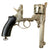 Original Victorian Belgian Nickel-Plated Webley-Pryse Style Top Break Double Action .450 Revolver - circa 1870 Original Items