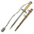 Original German WWII 2nd Model Luftwaffe Dagger by Tigerwerk Lauterjung & Co. with Scabbard & Portepee Original Items