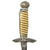 Original German WWII 2nd Model Luftwaffe Dagger by Tigerwerk Lauterjung & Co. with Scabbard & Portepee Original Items