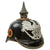 Original Imperial German WWI Prussian EM/NCO Infantry M1915 Pickelhaube Spiked Helmet with National Cockade - Size 54 Original Items