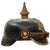 Original Imperial German WWI Prussian EM/NCO Infantry M1915 Pickelhaube Spiked Helmet with Capture Tag Original Items