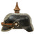 Original Imperial German WWI Prussian EM/NCO Infantry M1915 Pickelhaube Spiked Helmet with Capture Tag Original Items