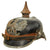 Original Imperial German WWI Prussian EM/NCO Infantry M1915 Pickelhaube Spiked Helmet with Capture Tag Original Items