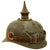 Original Imperial German WWI Prussian Ersatz Stahlblech Steel Pickelhaube by VII Armee-Korps Repair Depot Original Items