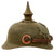 Original Imperial German WWI Prussian Ersatz Stahlblech Steel Pickelhaube by VII Armee-Korps Repair Depot Original Items