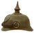 Original Imperial German WWI Prussian Ersatz Stahlblech Steel Pickelhaube by VII Armee-Korps Repair Depot Original Items