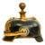Original German WWI Bavarian M1886/1914 Reserve Artillery Officer Pickelhaube Helmet with Ball Top Original Items