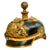 Original German WWI Bavarian M1886/1914 Reserve Artillery Officer Pickelhaube Helmet with Ball Top Original Items