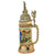 Original Imperial German WWI Era 8th Royal Bavarian Infantry Regiment Reservist Beer Stein with Hinged Lid - dated 1911-1913 Original Items