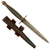 Original British WWII “Non Import Marked” 3rd Pattern Fairbairn Sykes Fighting Knife with Scabbard Original Items
