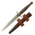 Original British WWII “Non Import Marked” 3rd Pattern Fairbairn Sykes Fighting Knife with Scabbard Original Items