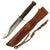 Original U.S. WWII USMC Mark 2 KA-BAR Fighting Knife with Leather Sheath Gifted on Christmas 1944 - Markings Scrubbed Original Items