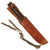 Original U.S. WWII USMC Mark 2 KA-BAR Fighting Knife with Leather Sheath Gifted on Christmas 1944 - Markings Scrubbed Original Items