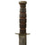 Original U.S. WWII USMC Mark 2 KA-BAR Fighting Knife with Leather Sheath Gifted on Christmas 1944 - Markings Scrubbed Original Items