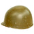 Original U.S. WWII 1945 Lieutenant's M1 Schlueter Swivel Bale Rear Seam Helmet with Firestone Liner & Net Original Items