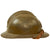 Original French WWII Model 1926 Adrian Helmet with Colonial Navy Badge - Complete Original Items