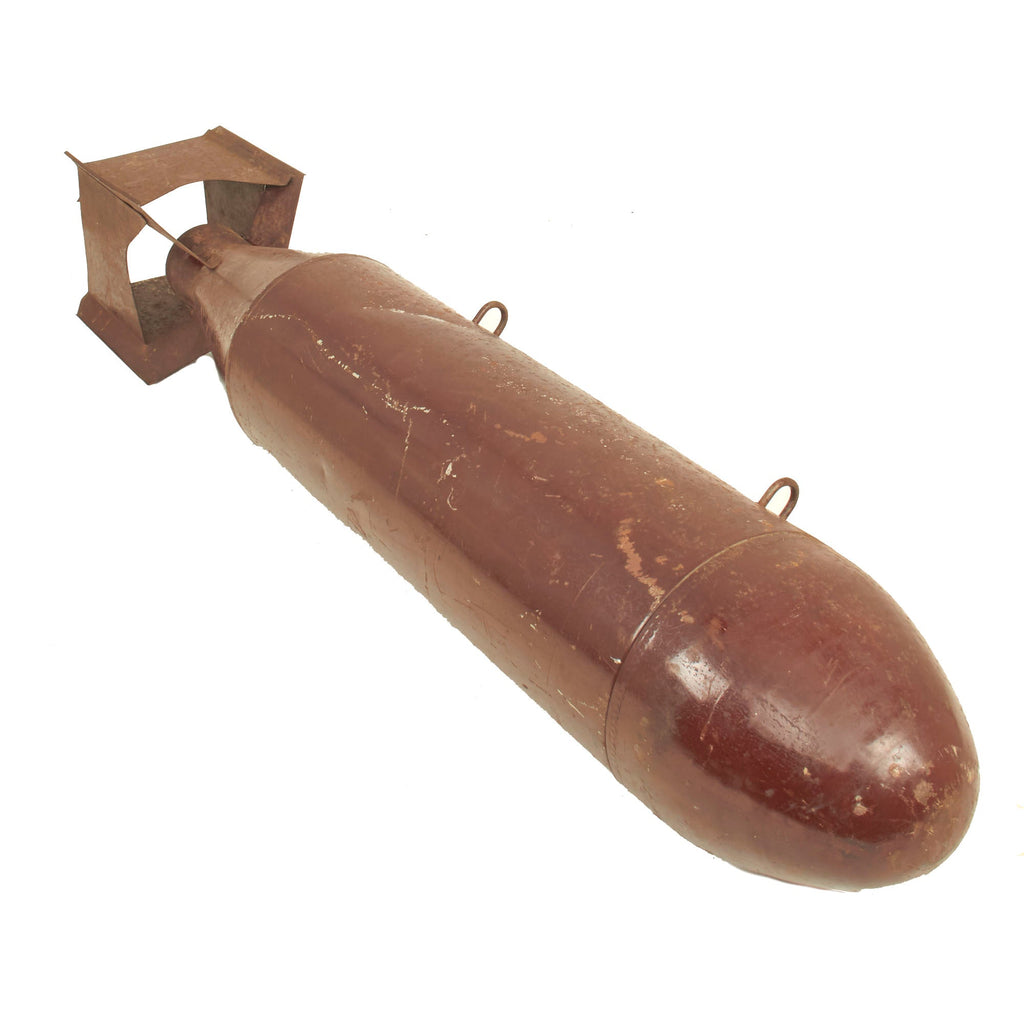 Original U.S WWII M38A2 100 lb. Inert Practice Aerial Bomb - Repainted Original Items