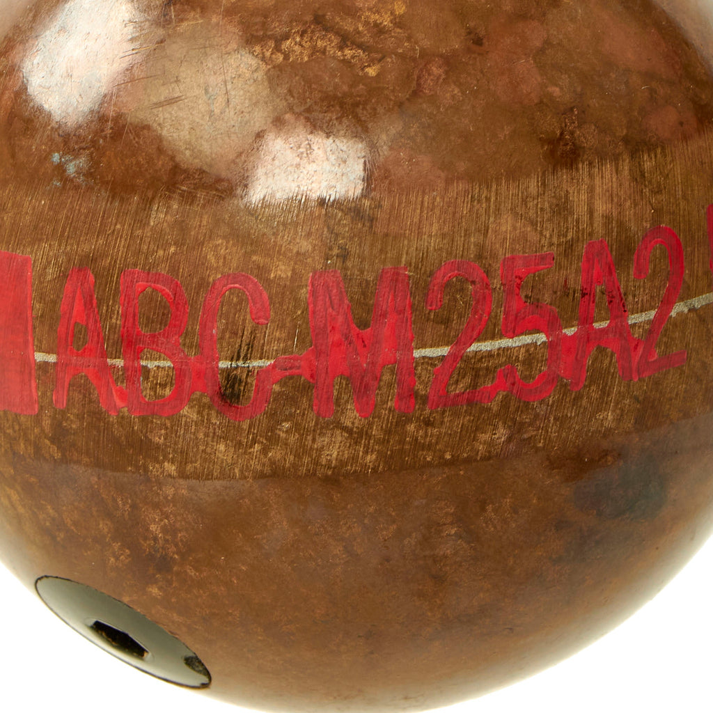 Original U.S. Vietnam War Era Inert M25A2 CS Gas Riot Control Grenade ...