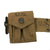 Original U.S. WWII Officer M1936 Pistol Belt, M1911 Holster by Rare Maker Fink, Magazine Pouch, First Aid Pouch and Named M1941 Mounted “Airborne” Canteen Pouch Set Original Items
