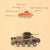 Original U.S. WWII Government Printing Office Japanese Type 95 Ha-Go Light Tank Identification/Capabilities Poster - 24” x 18 ¾” Original Items