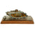 Original British WWI Camouflage Painted Mark V TankTrench Art Desktop Model With Base Original Items
