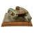 Original British WWI Camouflage Painted Mark V TankTrench Art Desktop Model With Base Original Items