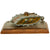 Original British WWI Camouflage Painted Mark V TankTrench Art Desktop Model With Base Original Items