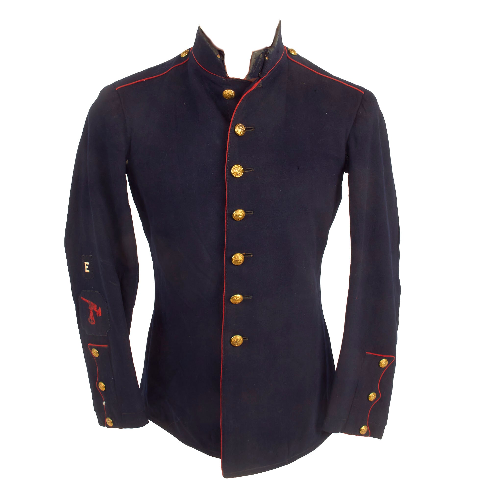 Original U.S. Pre WWI Era Ship's Detachment US Marine Corps Dress Blue International Military Antiques Original U.S. Pre WWI Era Ship's Detachment US Marine Corps Dress Blue International Military Antiques