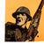 Original U.S. WWI “E-E-E-YAH-YIP, Go Over With U.S. Marines” Recruitment Poster by C.B. Falls - 21" x 28" Original Items